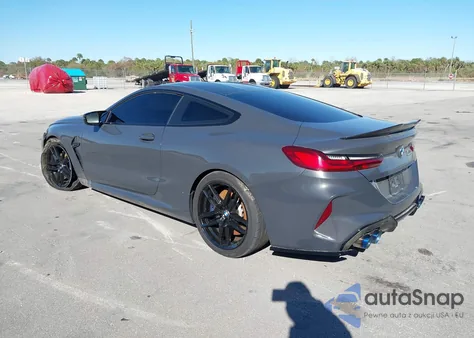 2020 BMW M8 Competition z USA, uszkodzony, nr VIN WBSAE0C03LCD69323